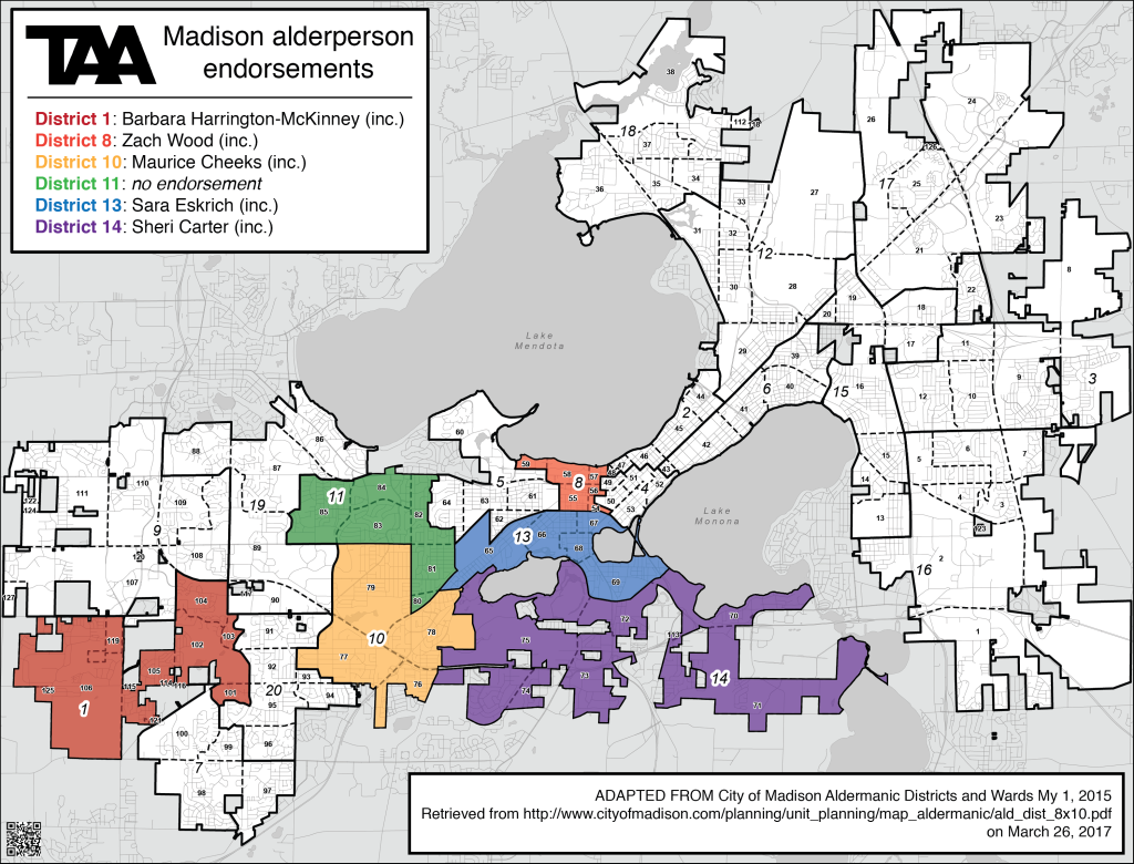 WARD MAP TAA-01