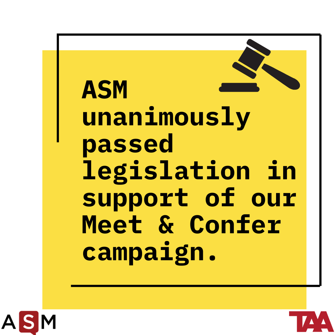 ASM passes legislation in support of meet & confer